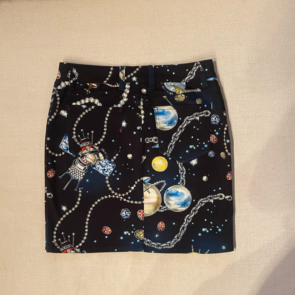 Love Moschino “Space” mini skirt, US size 4 - Picture 6 of 6